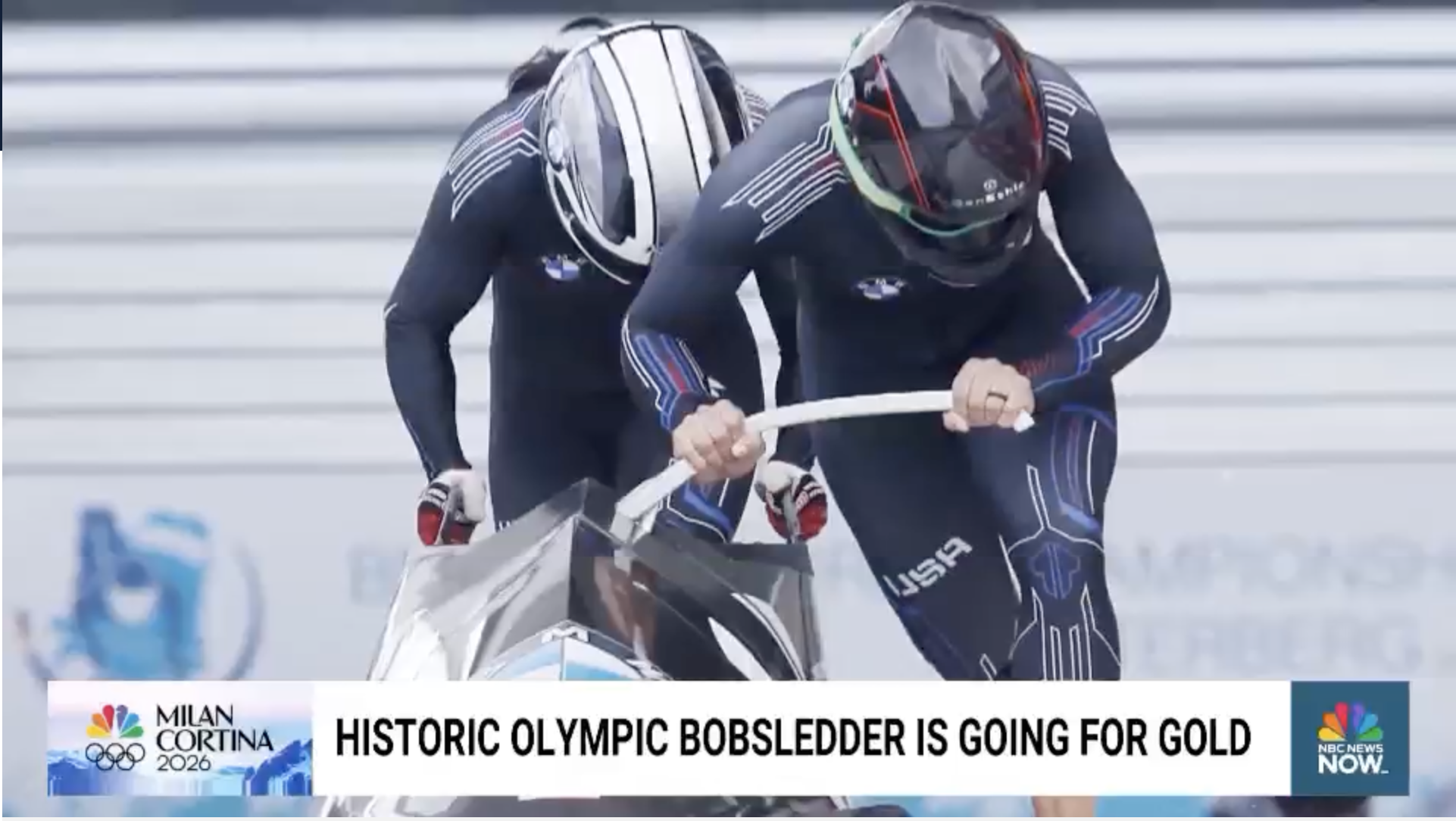 美国女子雪车选手在冬奥会中夺金夺铜，展现母亲力量