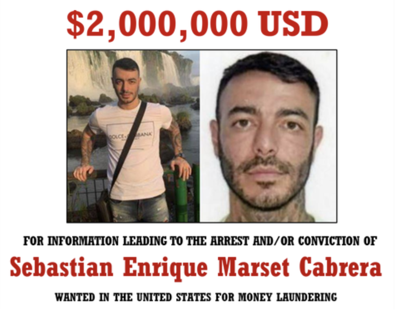 玻利维亚逮捕并引渡“南方之王”塞巴斯蒂安·马尔塞特至美国