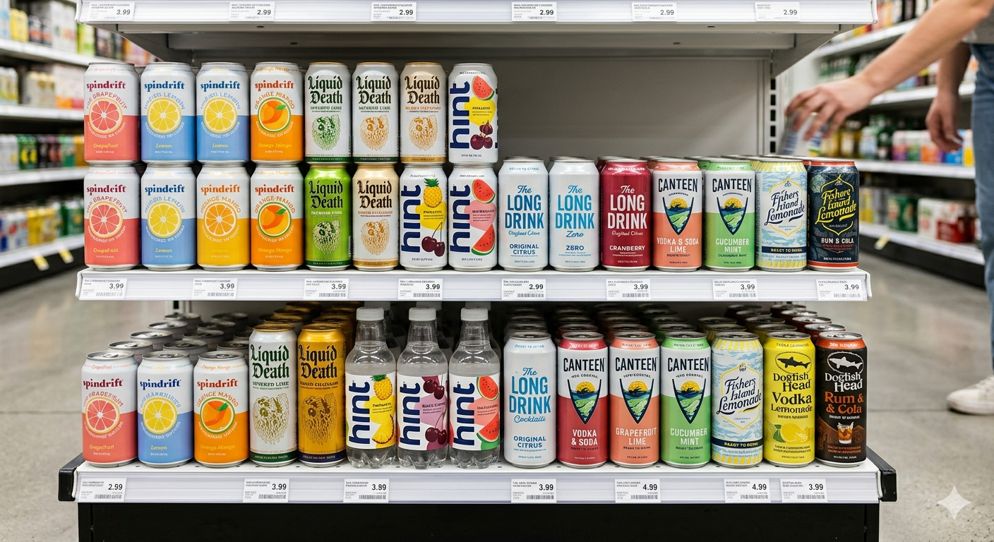 气泡水退潮：非碳酸饮品如何重塑饮料市场