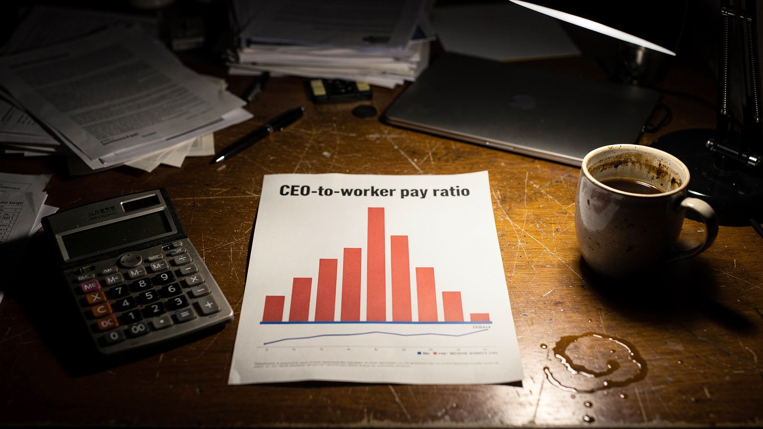 美国低薪百企CEO收入为员工614倍