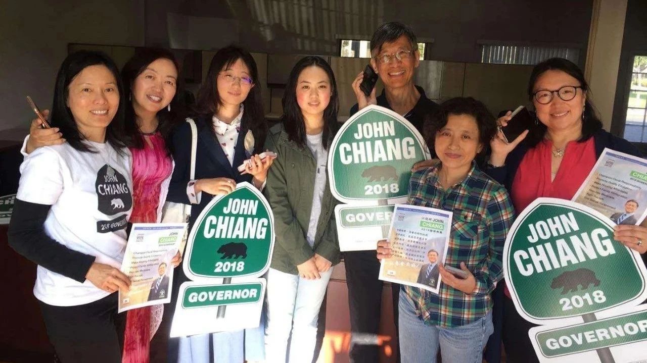 Featured image for 微信团体为加州州长候选人江俊辉助选记实