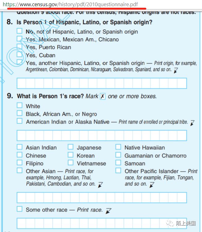 科普人口普查历史，从来没有“亚裔”这个选项