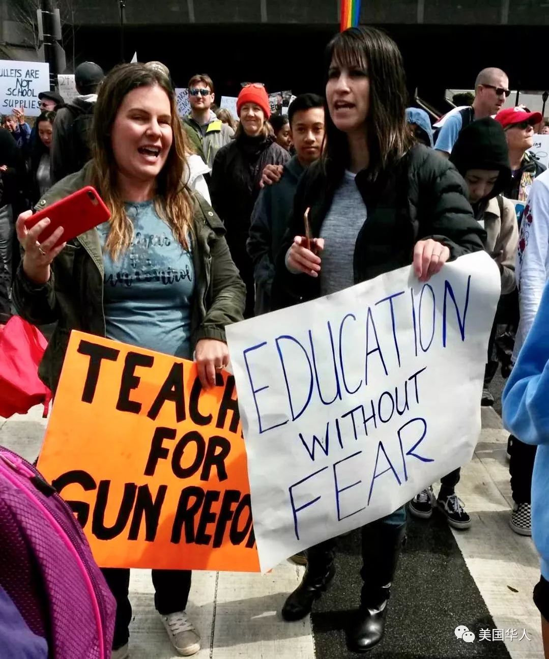 “生命大游行”席卷全美，华人积极参与，全球八百城市呼应 | 图姐