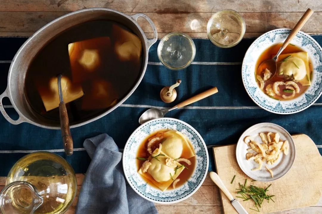 圣诞节，欧洲人吃饺子