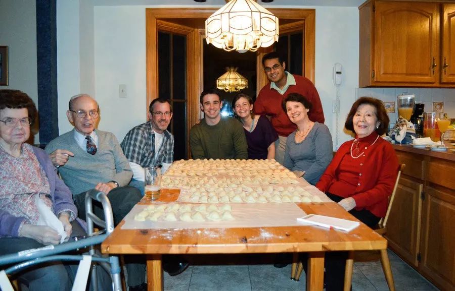 圣诞节，欧洲人吃饺子