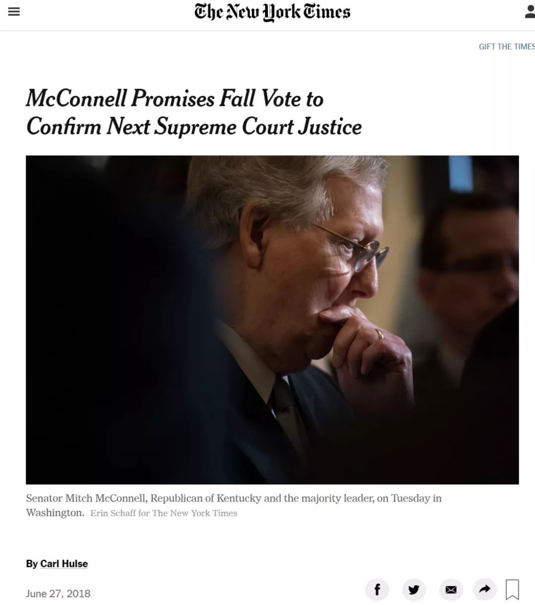 肯尼迪大法官退休，对美国未来几十年意味着什么？