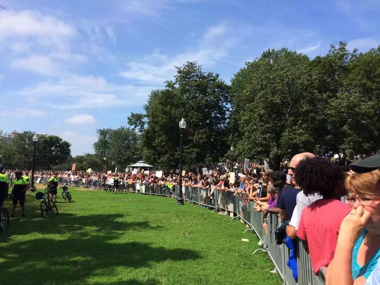 波士顿华人积极参与反制白人至上大游行（多图）