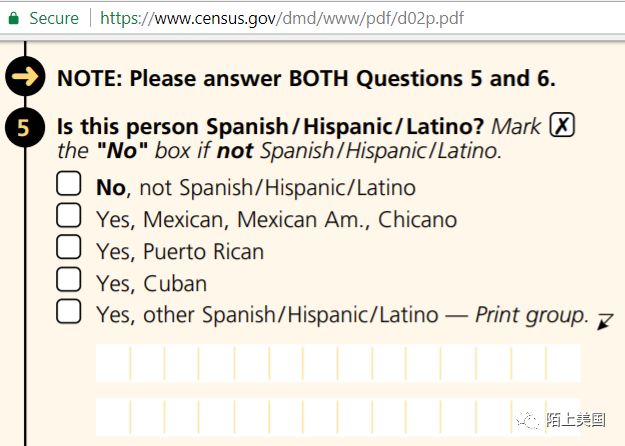 科普人口普查历史，从来没有“亚裔”这个选项