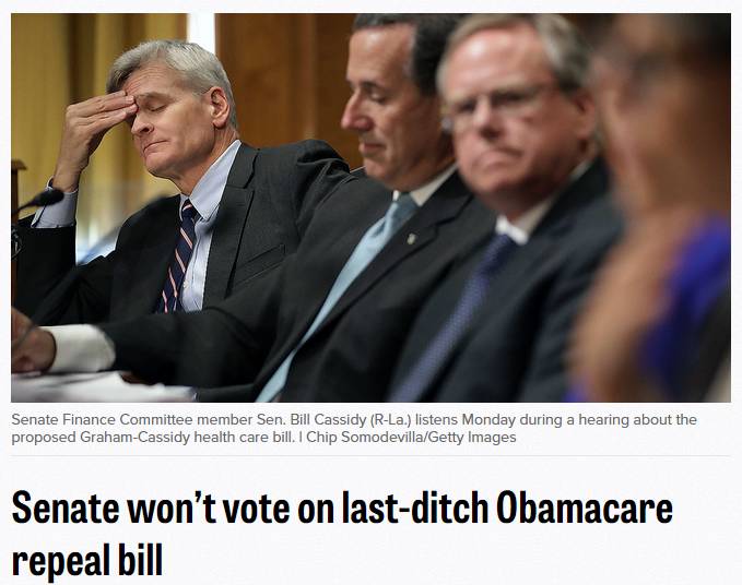 图姐 | 废除奥巴马医保喊了7年口号，7次触礁，终于沉底