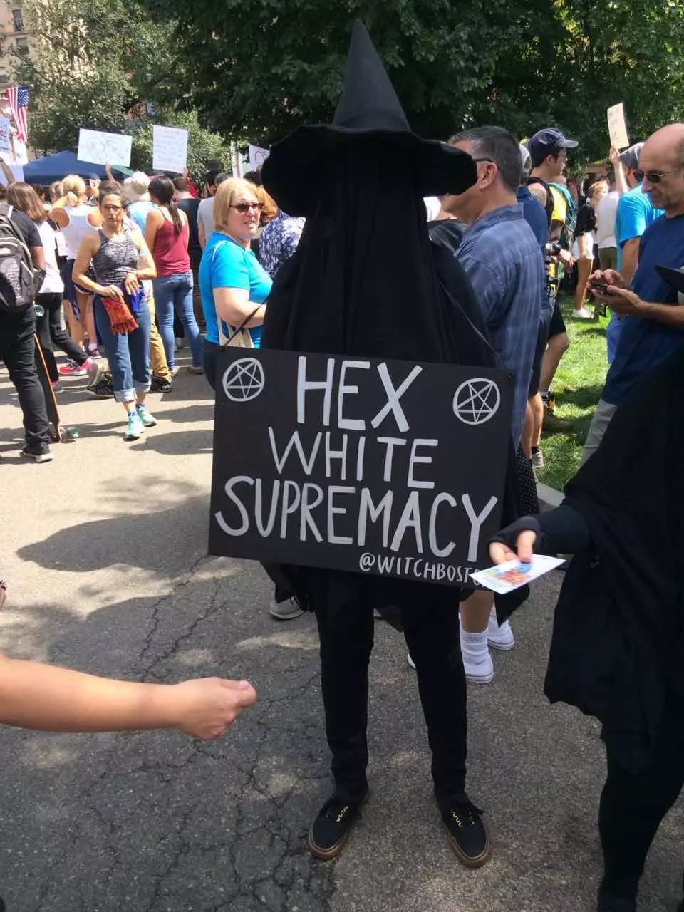 波士顿华人积极参与反制白人至上大游行（多图）