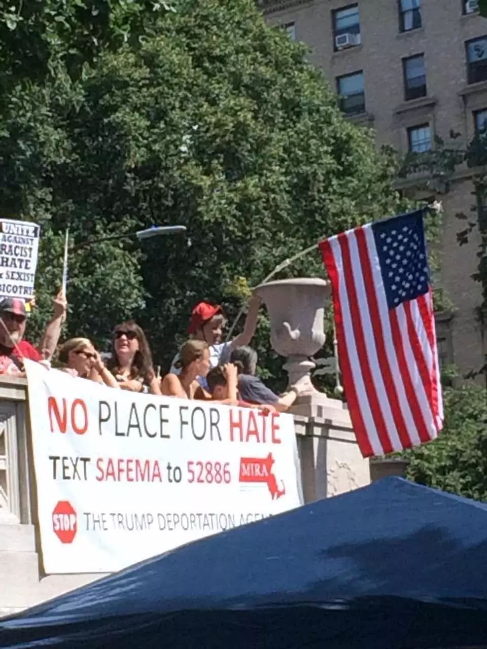 波士顿华人积极参与反制白人至上大游行（多图）