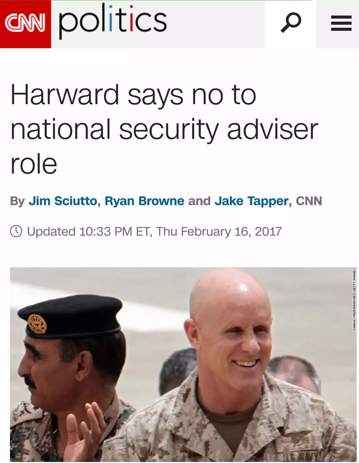 图姐 | 接替弗林候选人拒绝川普提名／全国爆发移民罢工／川普记者会又发飙