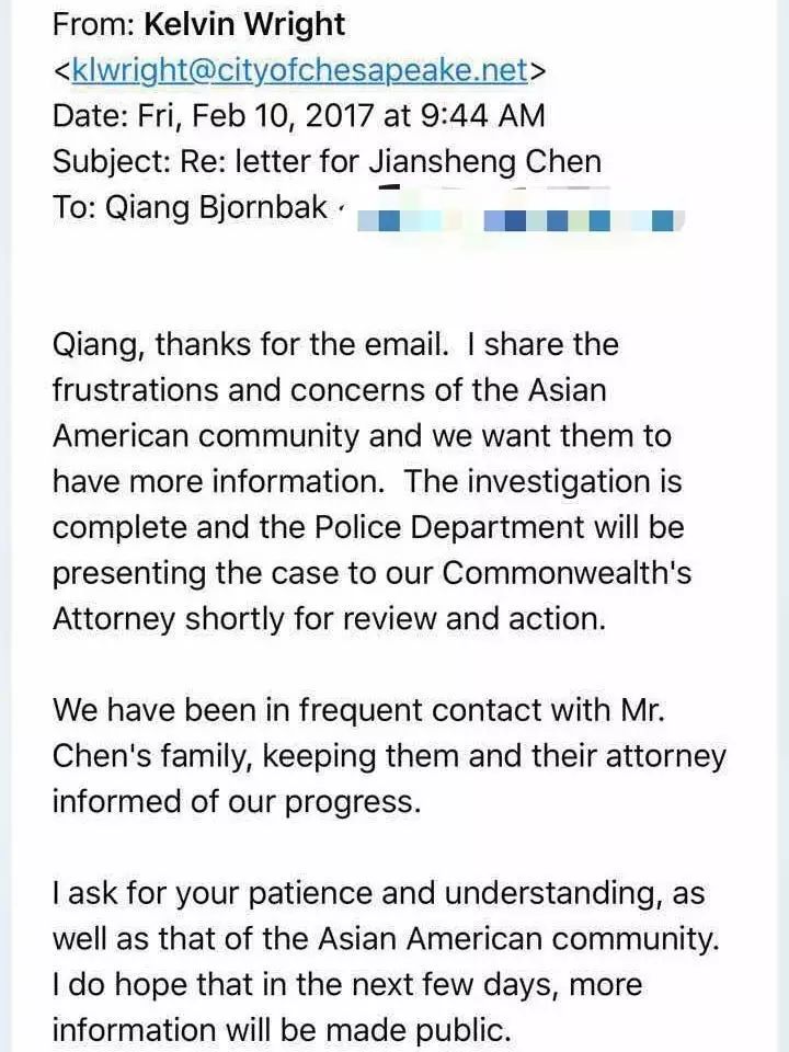 【陈建生被杀案】快讯！警方调查完成，将提交检察官