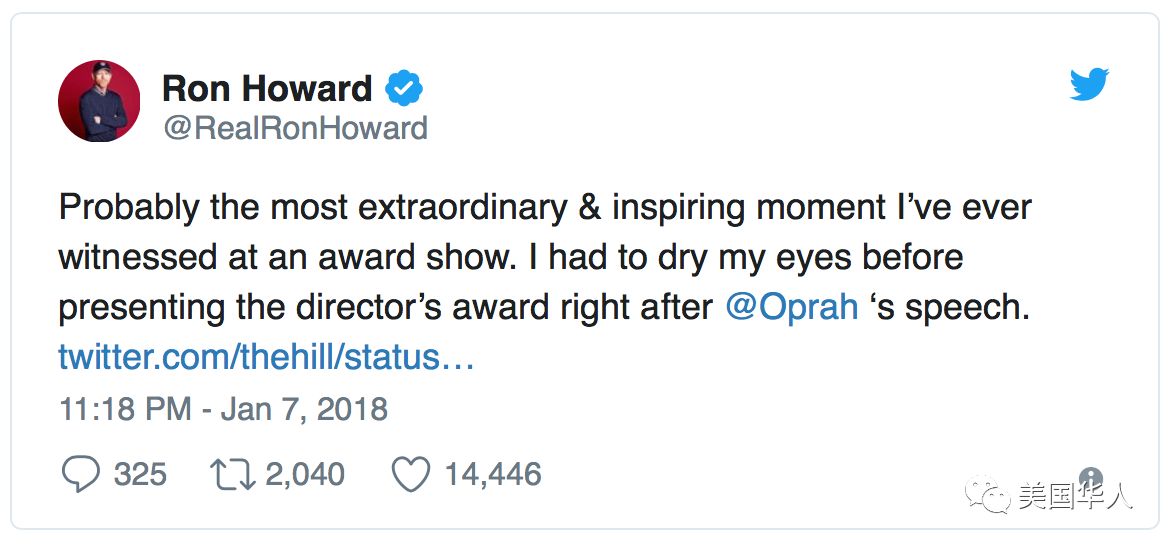 抢尽金球奖颁奖典礼眼球，下一个总统是她了？