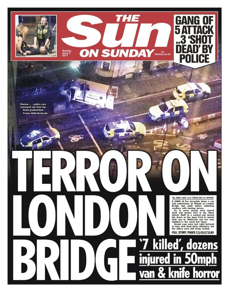 英伦连环恐袭再度震惊世界，6人遇难至少20人受伤 | 图姐