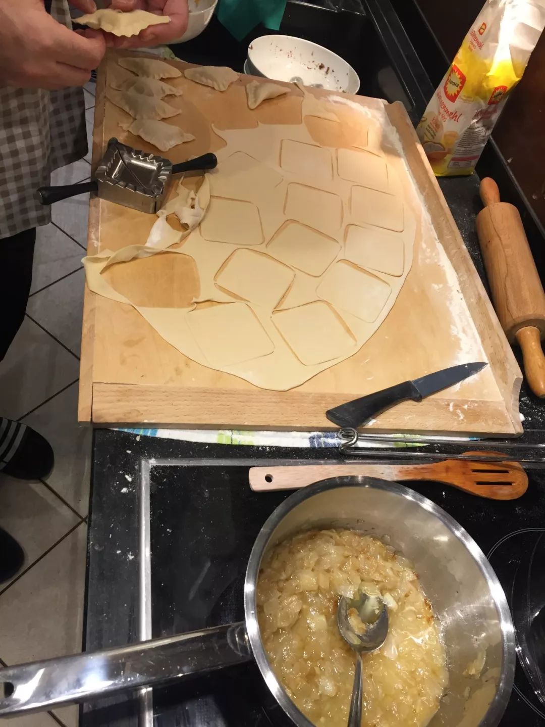 圣诞节，欧洲人吃饺子