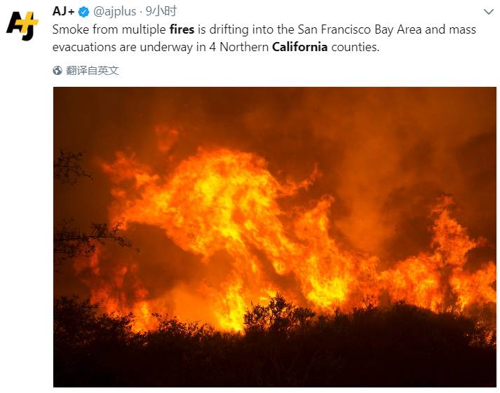 图姐 | 加州火火火,北加酒庄仙境陷火海,南加迪斯尼能见熊熊火光 图姐 | 加州火火火,北加酒庄仙境陷火海,南加迪斯尼能见熊熊火光