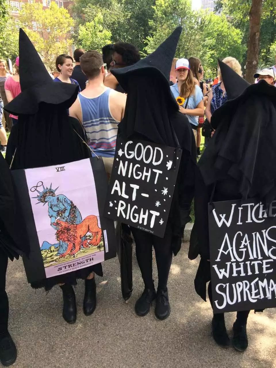 波士顿华人积极参与反制白人至上大游行（多图）