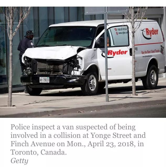 多伦多街头撞死10人凶嫌身份曝光，亚裔警察临危不乱活捉歹徒 | 图姐