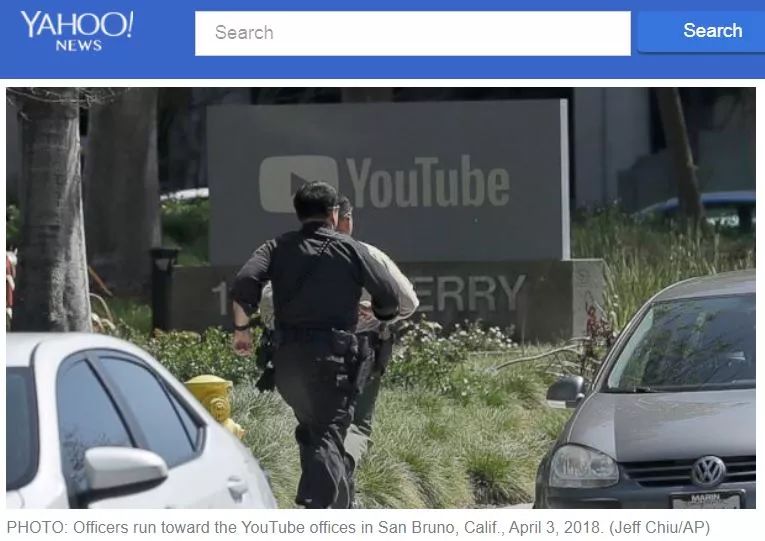 刚刚，美国硅谷YouTube总部发生枪击案，一死四伤 | 图姐