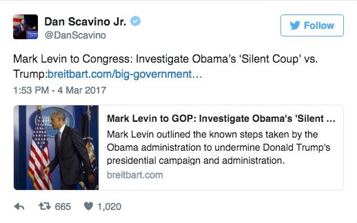 奥巴马监听川普电话？这是新版水门事件吗？