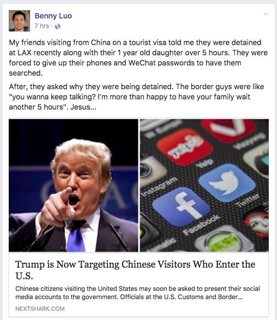 图姐 | 国土安全部严打非法移民／入境美国要查微信？／米罗支持性侵男童言论录像曝光／哈利波特作者被要求开放豪宅给难民住