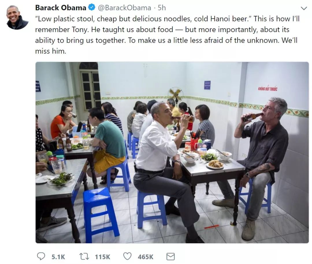 安东尼·伯尔顿——美国最会讲故事的名厨电视主持人骤然离世