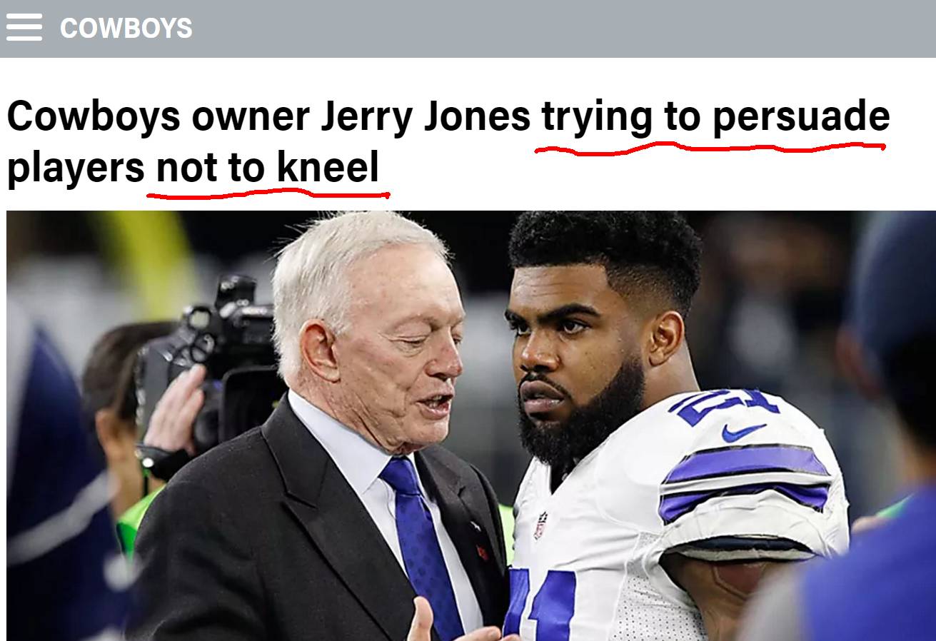 图姐 | 川普的政治正确：跪还是不跪？