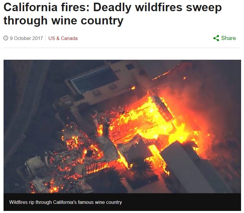 图姐 | 加州火火火,北加酒庄仙境陷火海,南加迪斯尼能见熊熊火光 图姐 | 加州火火火,北加酒庄仙境陷火海,南加迪斯尼能见熊熊火光