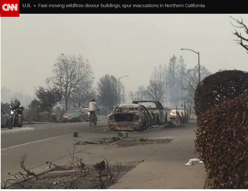 图姐 | 加州火火火,北加酒庄仙境陷火海,南加迪斯尼能见熊熊火光 图姐 | 加州火火火,北加酒庄仙境陷火海,南加迪斯尼能见熊熊火光