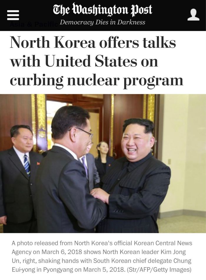 朝鲜愿意放弃核武？特朗普总统谨慎对应