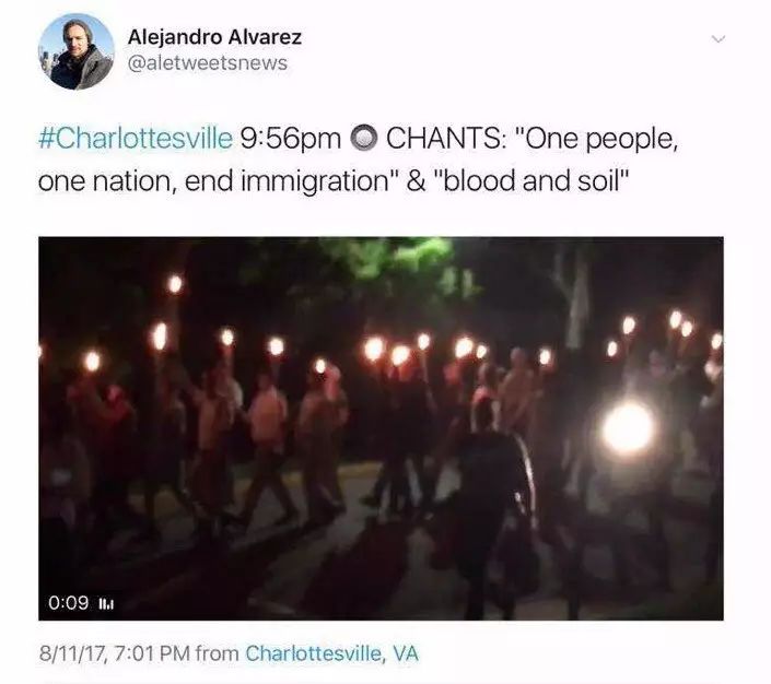 今天弗吉尼亚的游行到底是不是白人至上游行