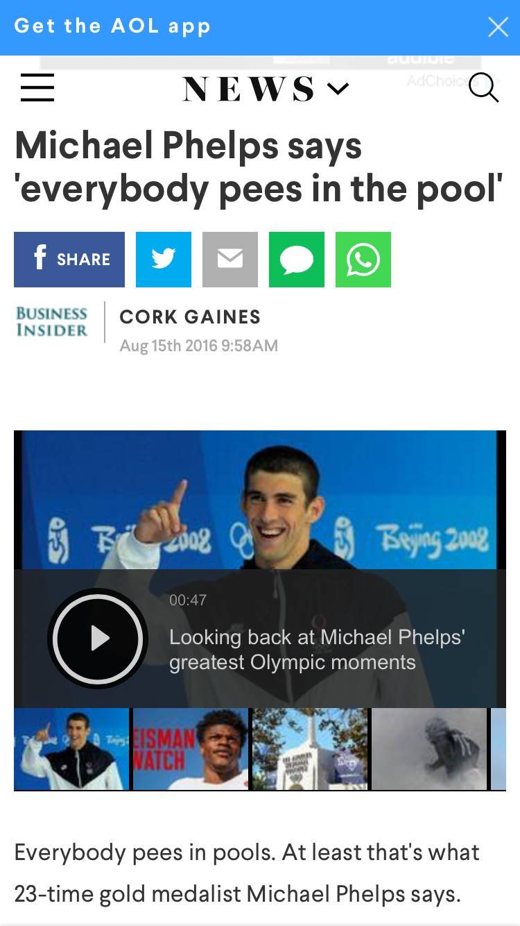 图姐 | 赛申斯声明将回避调查／Snap今天上市飙涨44%／公共游泳池里有多少尿？