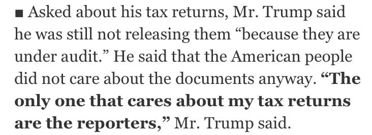 图解美国头条新闻：川普终于开新闻发布会啦～你满意吗？