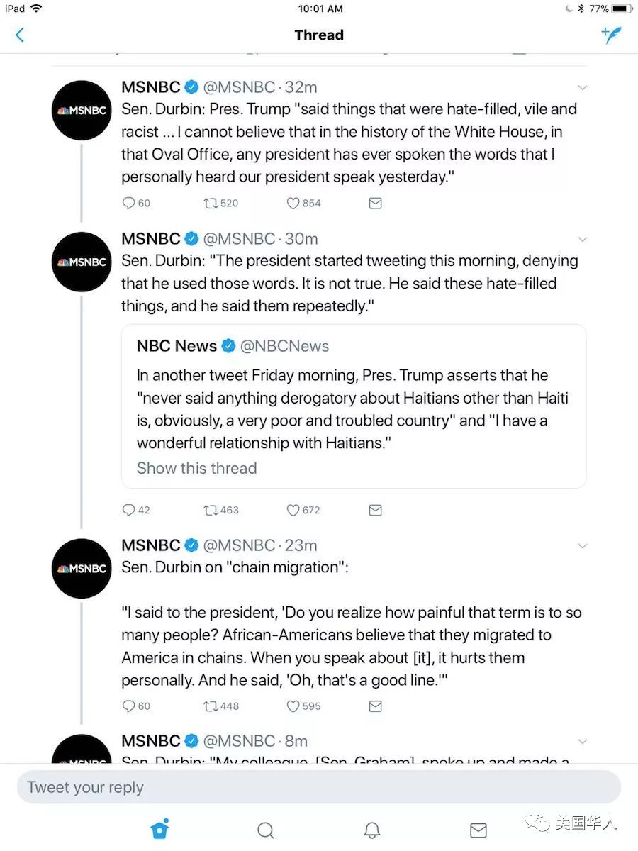 “Shithole”引发全球公愤，特朗普矢口否认说过