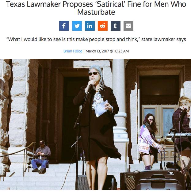 图姐 |  德州议员提案对男性自慰罚款 / 国务卿被控曾用别名电邮讨论气候变化问题 / 地球上最古老的植物被发现