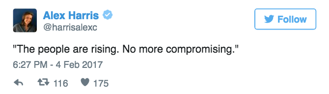 你一定想不到，美国人民拥戴总统的全国大游行画风是这样的