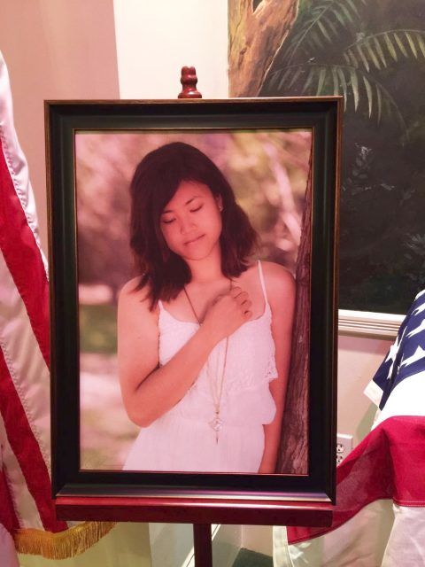 凋零的华裔美国海军陆战队之花回家了......