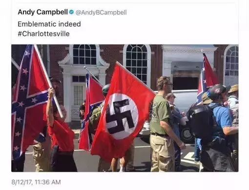 今天弗吉尼亚的游行到底是不是白人至上游行