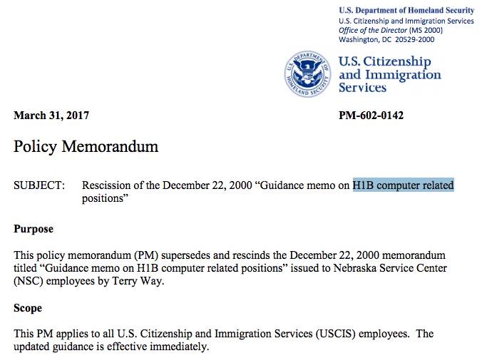 图姐 | 码农惨了！川普政府收紧计算机专业H1B签证／申请美国大学的国际学生减少