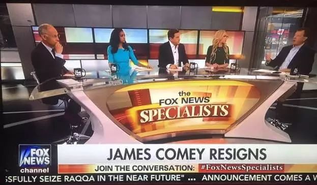 图姐 | 【快讯】FBI局长科米被川普炒了鱿鱼，水门事件或将重演