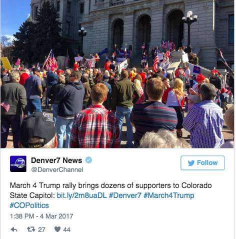 你一定想不到，美国人民拥戴总统的全国大游行画风是这样的