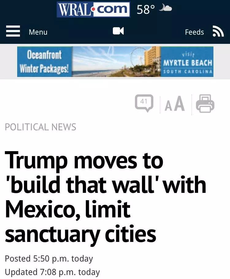 图姐 | 科学家们要游行？川普下令建墙，阻止叙利亚难民【投票】您支持川普总统调查投票舞弊吗？