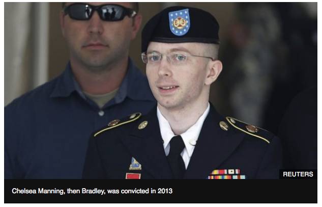 图姐 | 奥巴马大赦维基解密泄密者曼宁／一男子自焚抗议川普当选总统