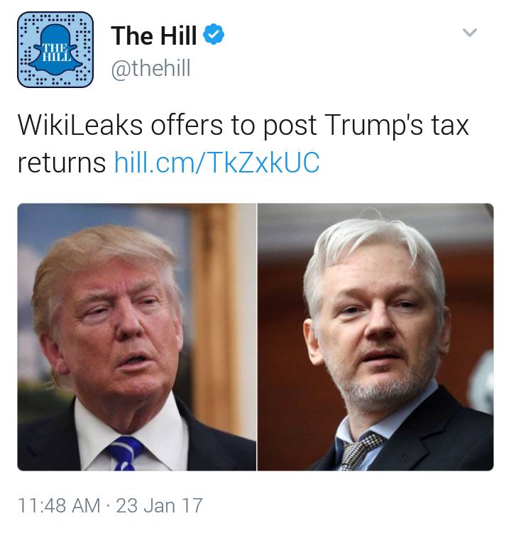 图姐 | 美国退出TPP／川普推特用替身【投票】川普会公布税表吗