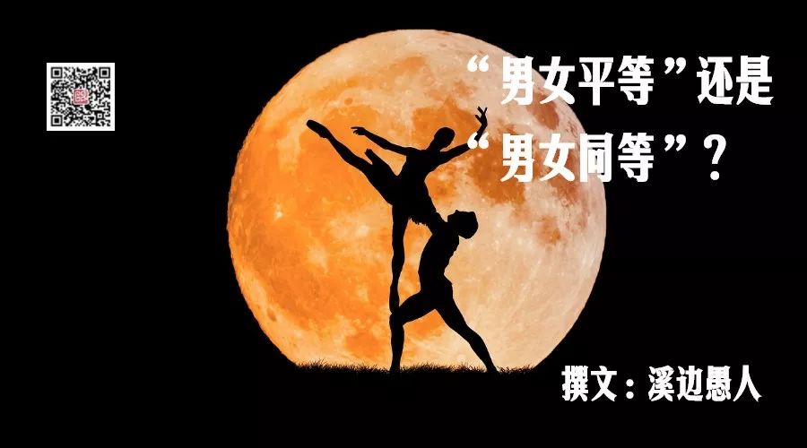 男女平等还是男女同等——文明社会追求的目标是什么？