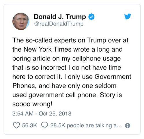 特朗普的iPhone手机被窃听了？