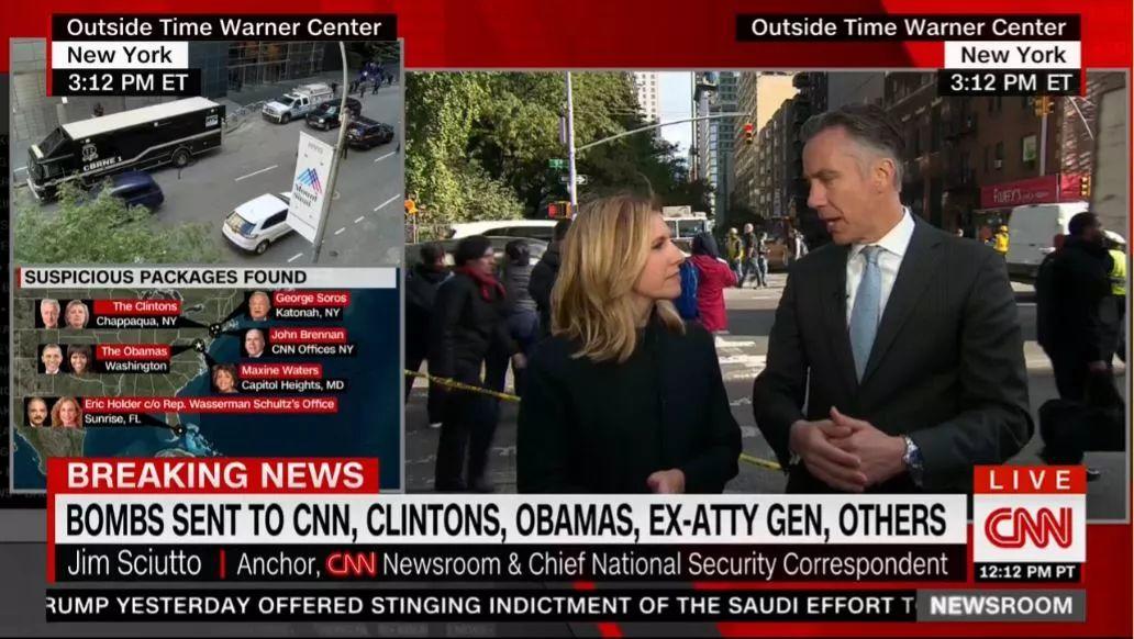 惊魂炸弹包裹数上升至10个，纽约市长称：这是恐怖主义行为