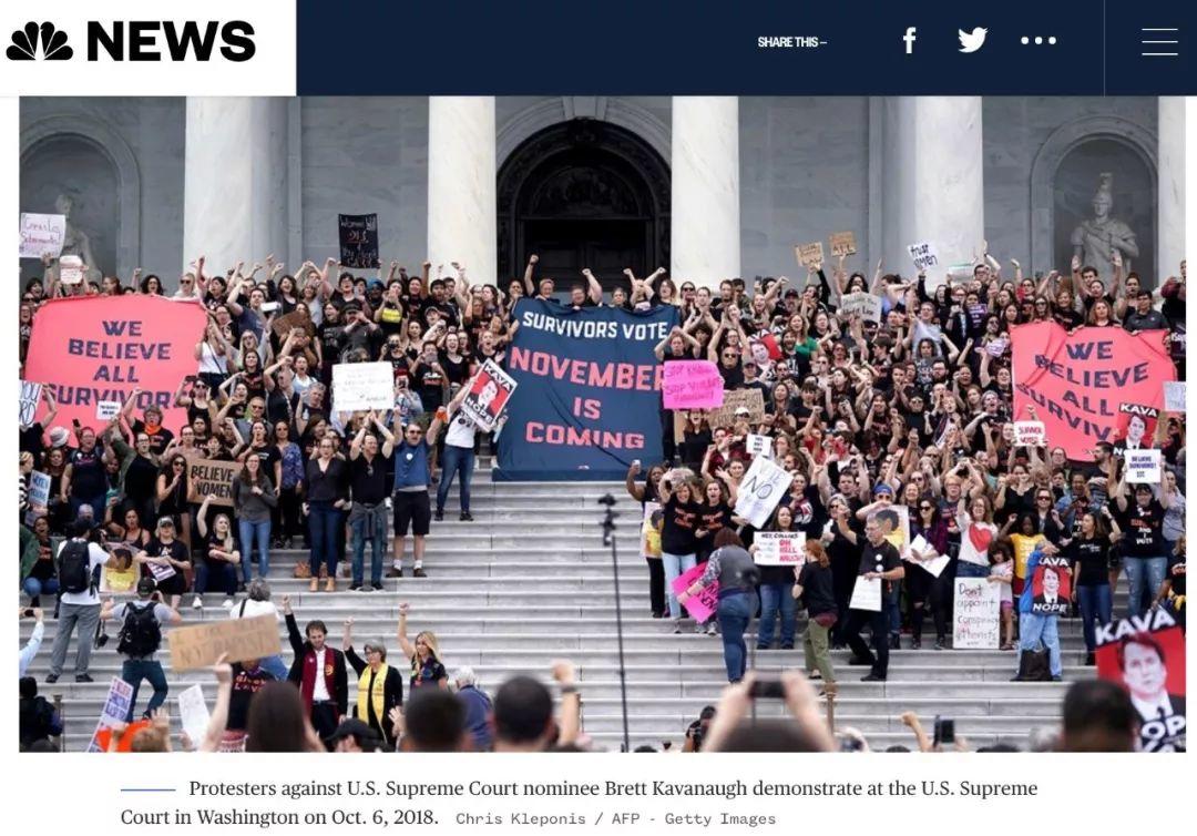 50比48！卡瓦诺大法官提名被正式确认，创下多项历史记录