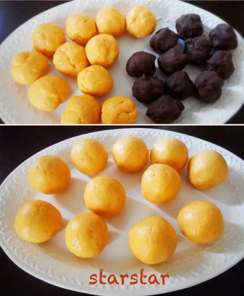 美食 | 自制苹果汁和南瓜形状的红薯糯米糍